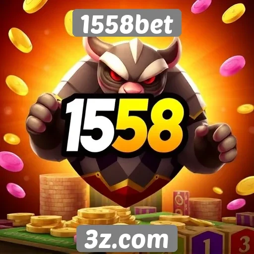 Variedade de jogos disponíveis no 1558bet