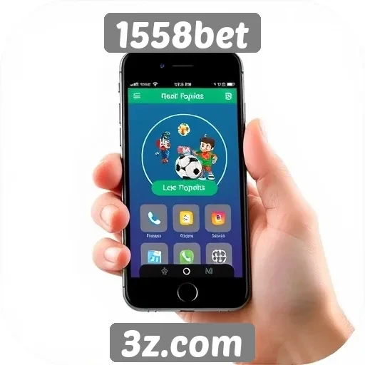 Funcionalidades do aplicativo móvel da 1558bet